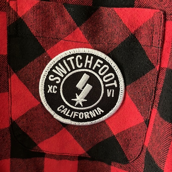 Switchfoot merch plaid shirt - Picture 4 of 5